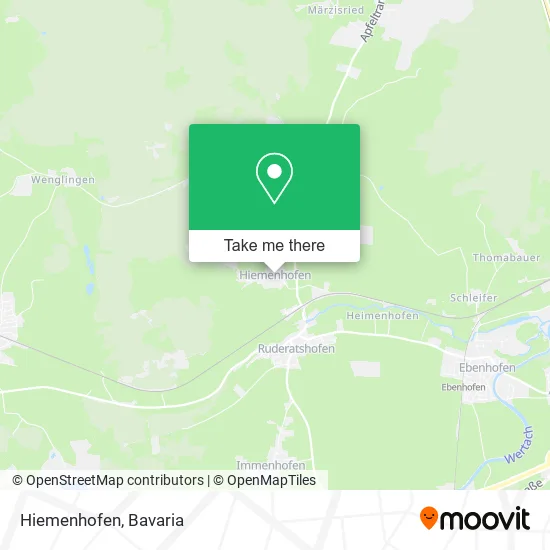 Карта Hiemenhofen
