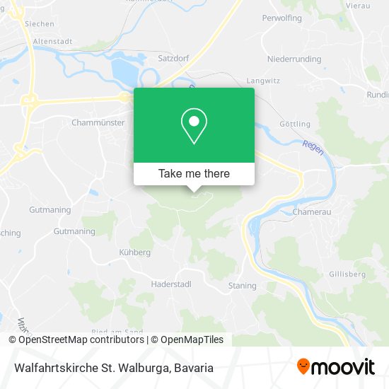 Walfahrtskirche St. Walburga map