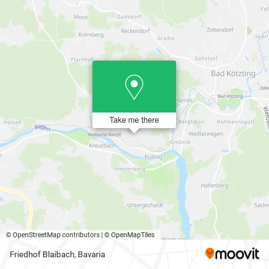 Карта Friedhof Blaibach