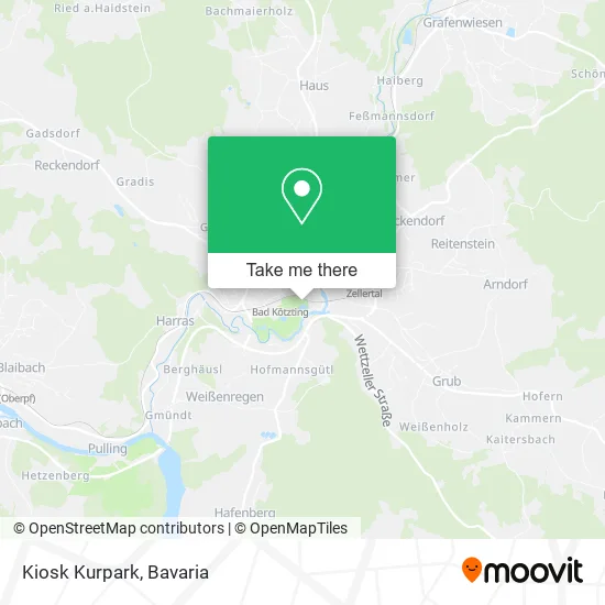 Карта Kiosk Kurpark