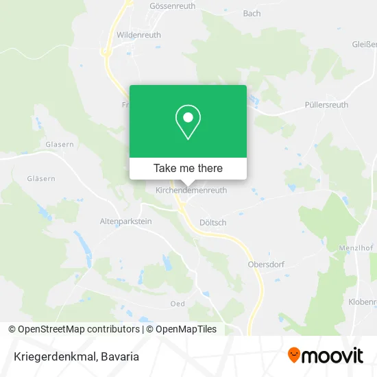 Карта Kriegerdenkmal