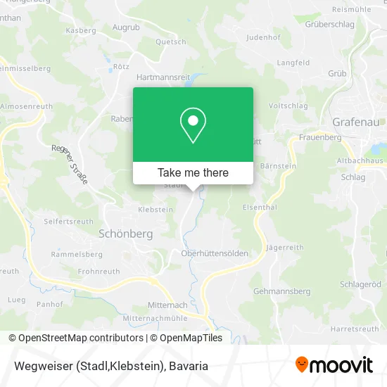 Карта Wegweiser (Stadl,Klebstein)