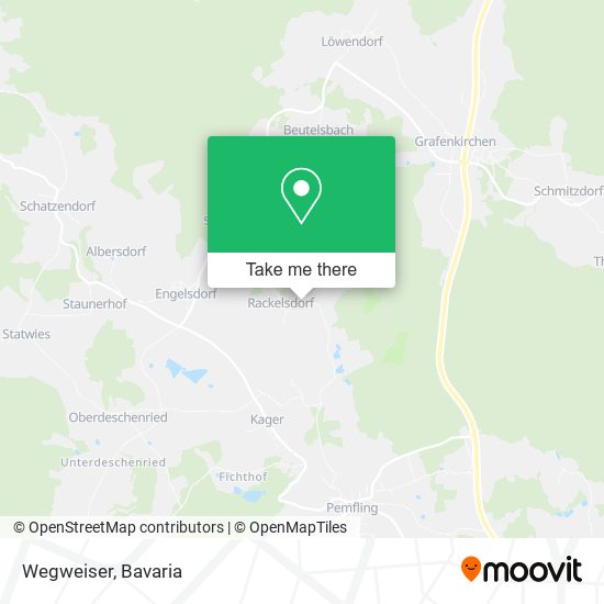 Карта Wegweiser