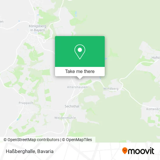 Карта Haßberghalle