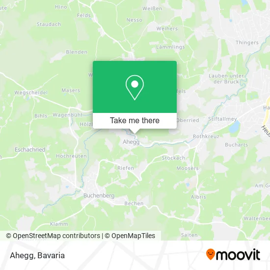 Карта Ahegg