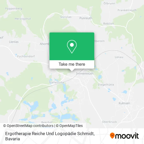 Карта Ergotherapie Reiche Und Logopädie Schmidt