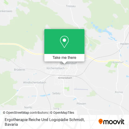 Карта Ergotherapie Reiche Und Logopädie Schmidt