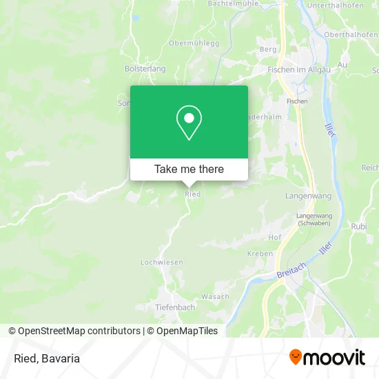Карта Ried