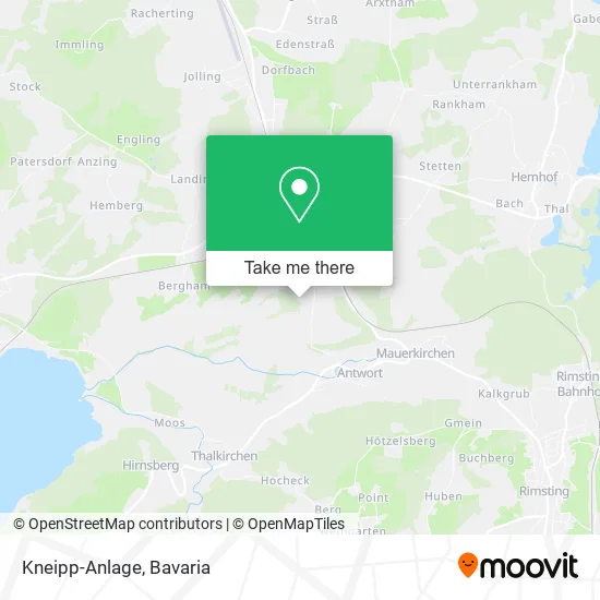 Карта Kneipp-Anlage