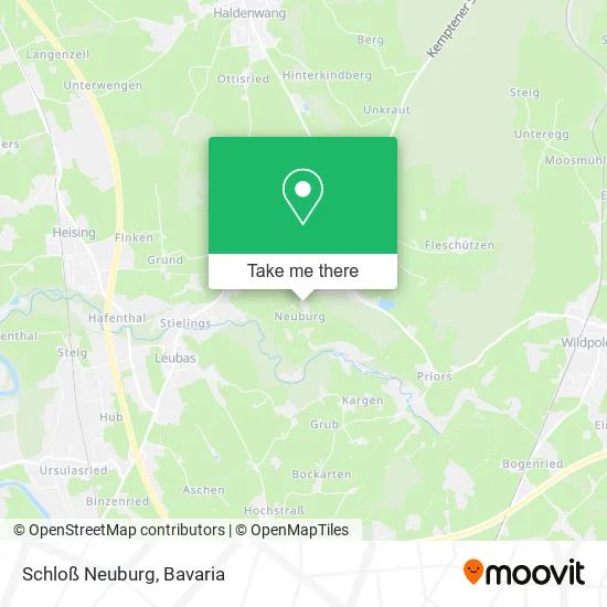 Карта Schloß Neuburg