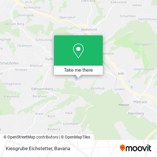 Kiesgrube Eichstetter map