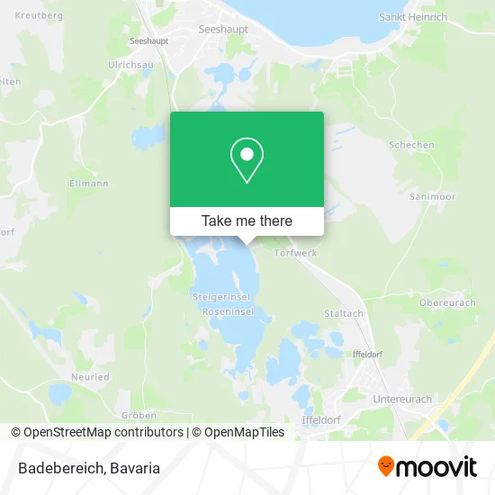 Карта Badebereich
