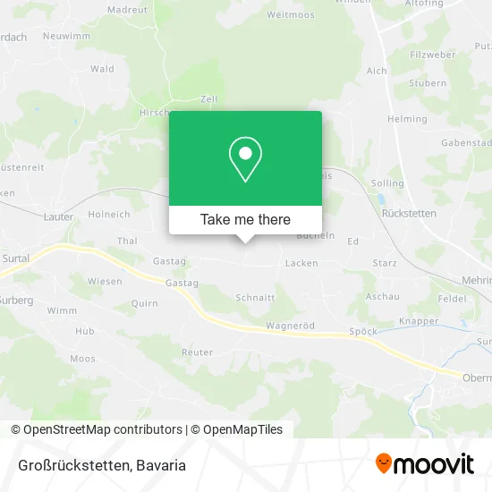Карта Großrückstetten
