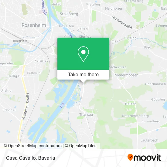 Карта Casa Cavallo