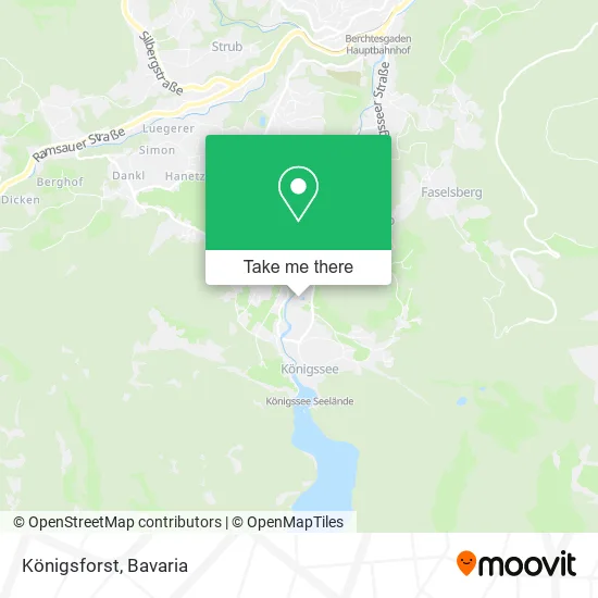 Карта Königsforst