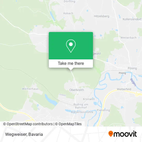 Карта Wegweiser