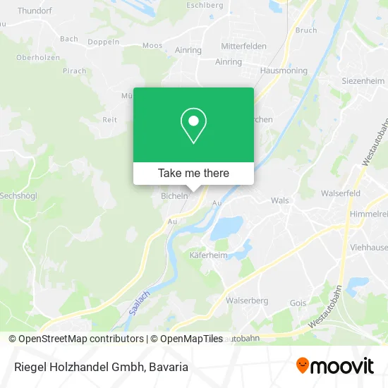 Riegel Holzhandel Gmbh map