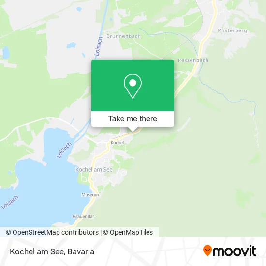 Карта Kochel am See