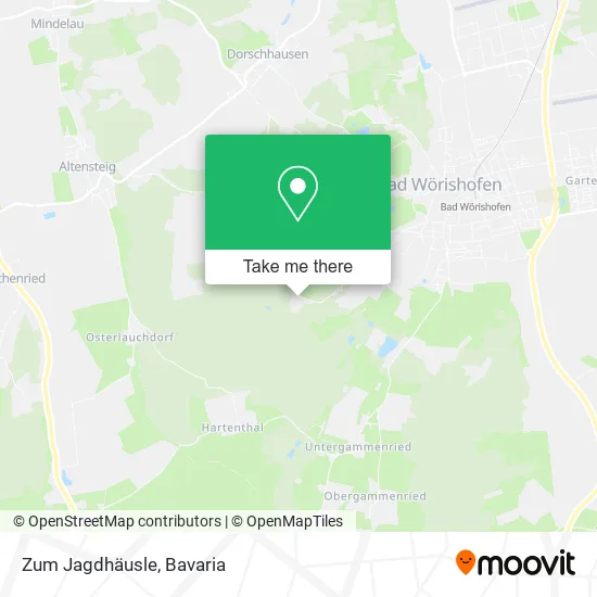 Карта Zum Jagdhäusle
