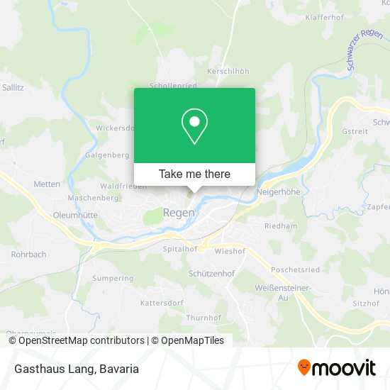 Gasthaus Lang map