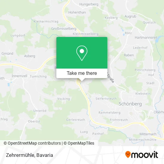 Карта Zehrermühle