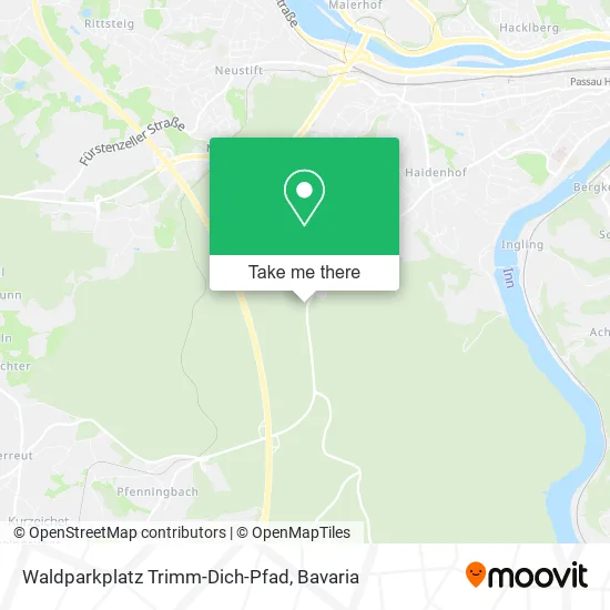 Карта Waldparkplatz Trimm-Dich-Pfad