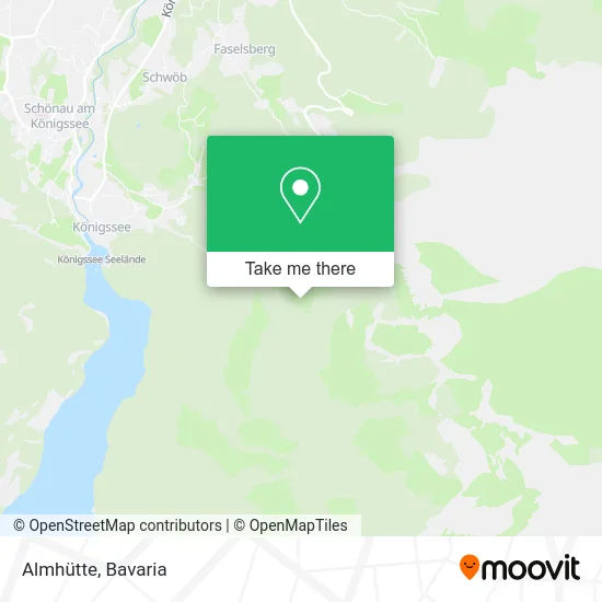 Карта Almhütte