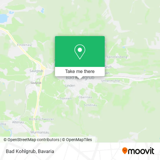 Карта Bad Kohlgrub