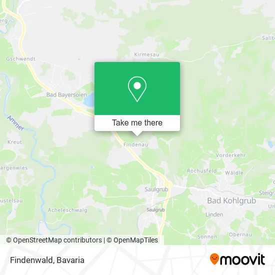 Карта Findenwald