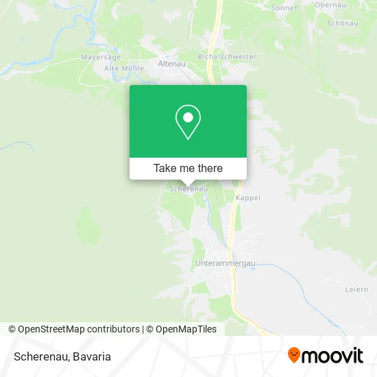 Карта Scherenau