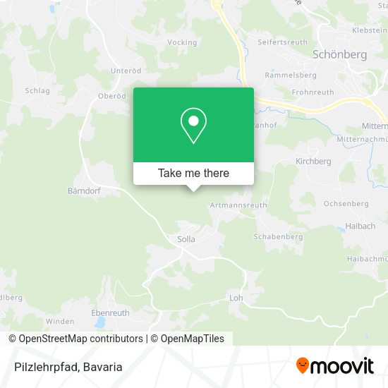Карта Pilzlehrpfad