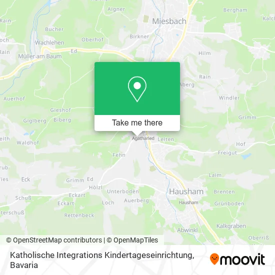 Карта Katholische Integrations Kindertageseinrichtung