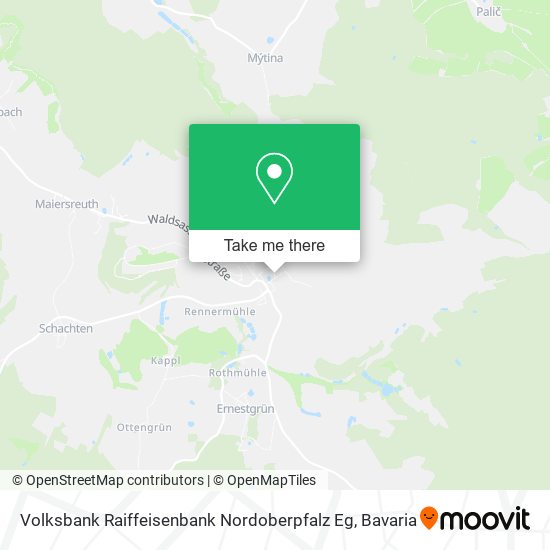 Volksbank Raiffeisenbank Nordoberpfalz Eg map