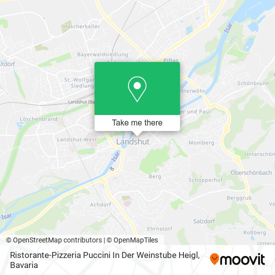 Карта Ristorante-Pizzeria Puccini In Der Weinstube Heigl
