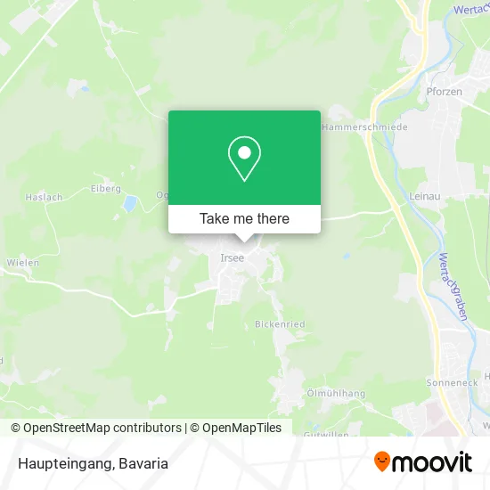 Карта Haupteingang