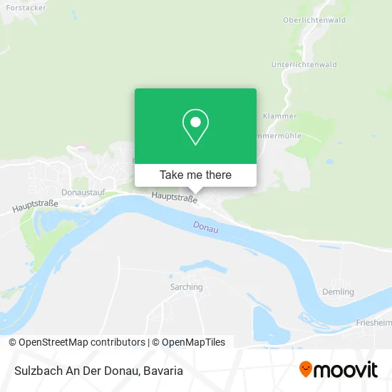 Карта Sulzbach An Der Donau