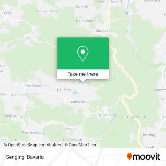 Карта Senging
