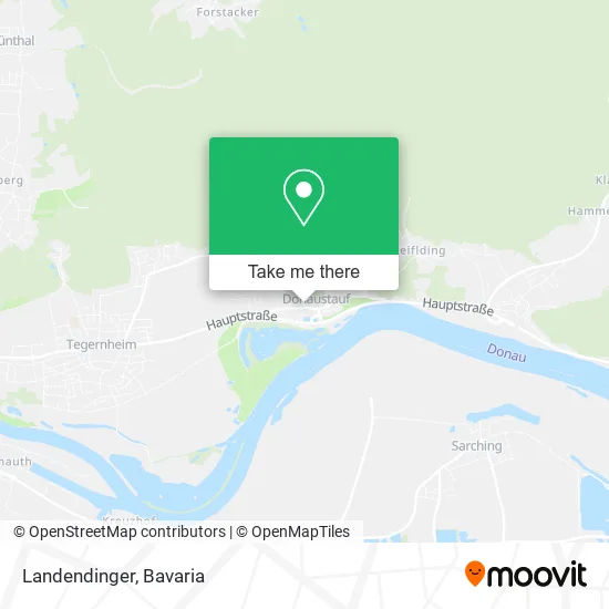 Карта Landendinger