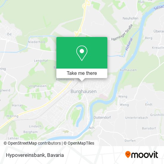 Hypovereinsbank map