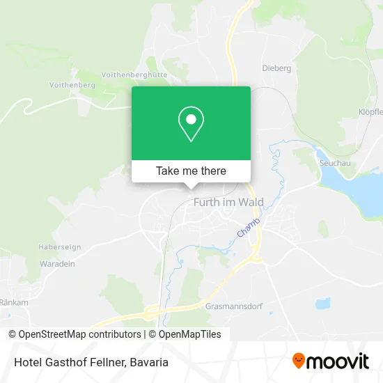 Hotel Gasthof Fellner map