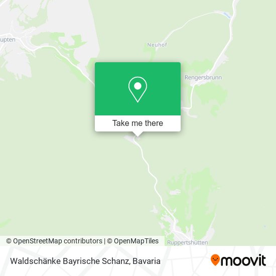 Waldschänke Bayrische Schanz map