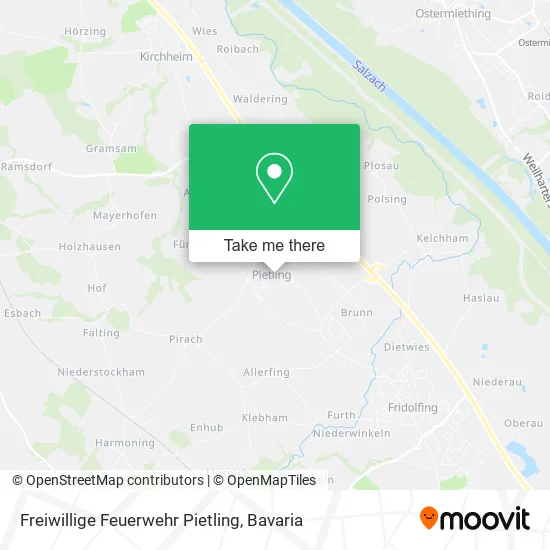 Карта Freiwillige Feuerwehr Pietling