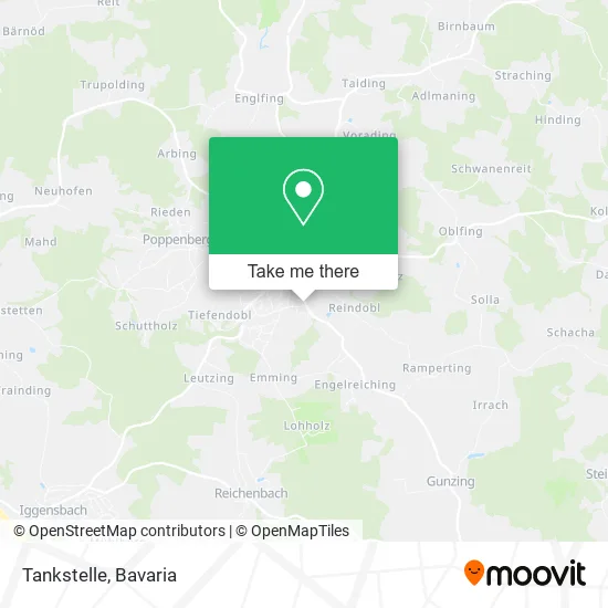 Карта Tankstelle