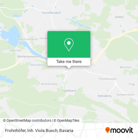 Frohnhöfer, Inh. Viola Busch map