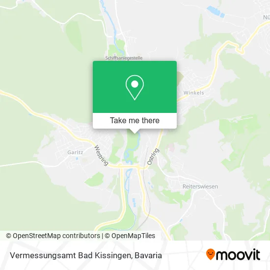 Карта Vermessungsamt Bad Kissingen