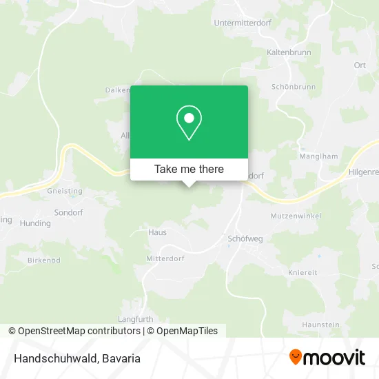 Карта Handschuhwald