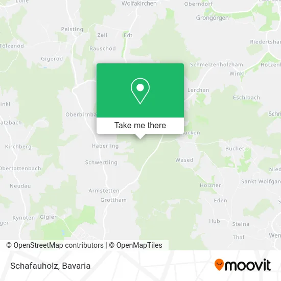 Карта Schafauholz