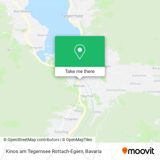 Карта Kinos am Tegernsee Rottach-Egern