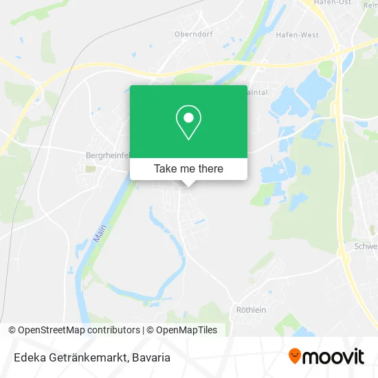 Карта Edeka Getränkemarkt