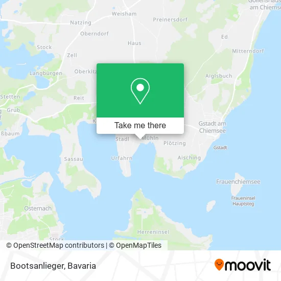 Карта Bootsanlieger